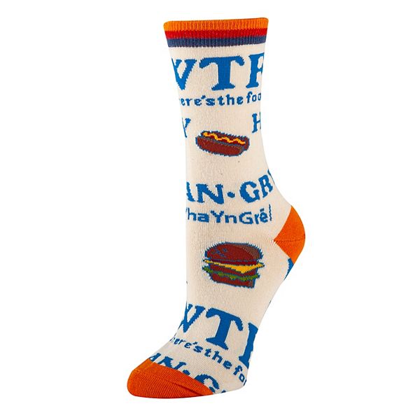 

Женские носки Crew Socks - Where's the Food Oooh Yeah Socks