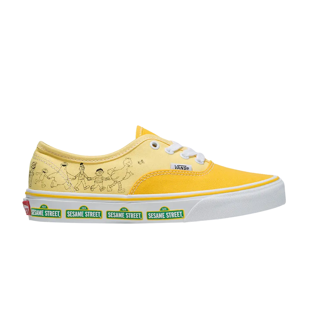 

Ботинки Sesame Street x Authentic Vans, желтый