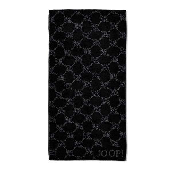 

Полотенце для душа Joop! Classic Cornflower, 150x10x80 см, черный