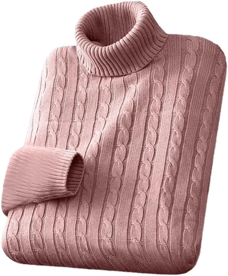 

Мужской водолазный вязаный свитер уличный стиль зимний теплый легкий