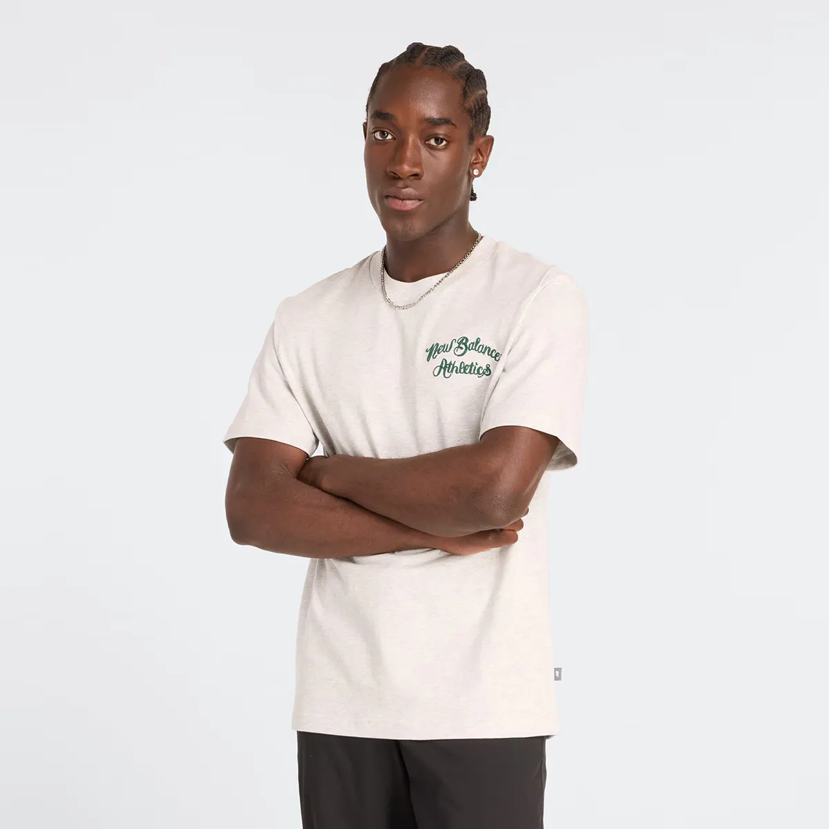

Мужская футболка New Balance Athletics Relaxed 550 League, серый