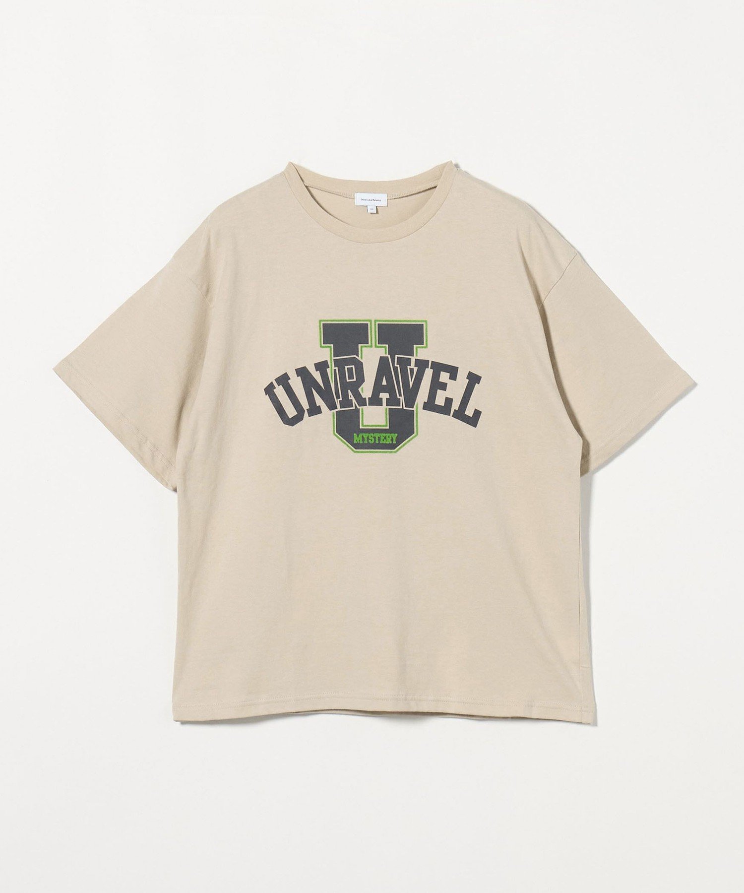 Футболка с большим логотипом / Детская 100-160 см United Arrows Green Label Relaxing, BEIKI