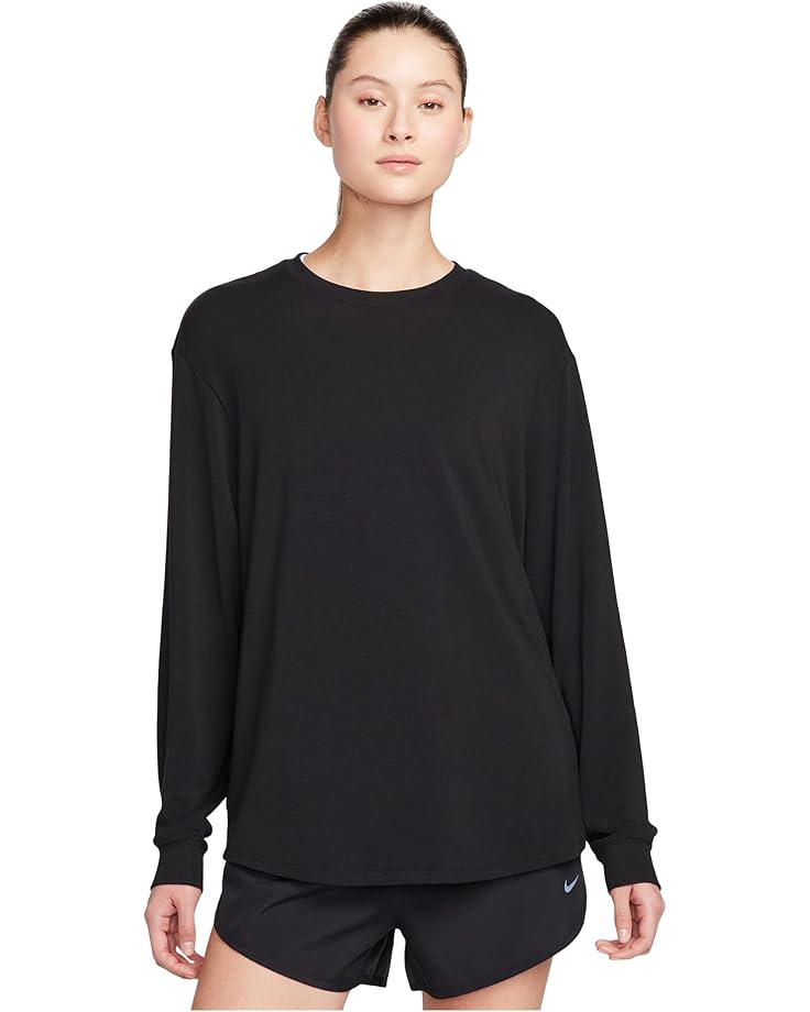 

Топ Nike One Relaxed Dri-fit Long-sleeve Top, черный