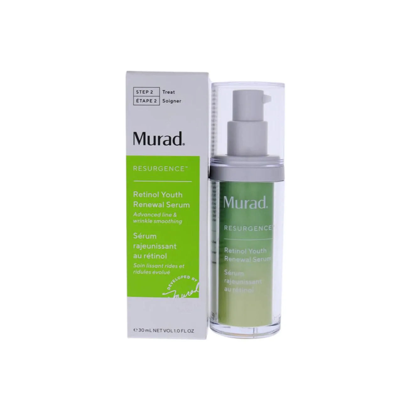 Сыворотка Murad — Для лица с ретинолом для упругости, увлажнения, восстановления и контроля жирности, 30 мл
