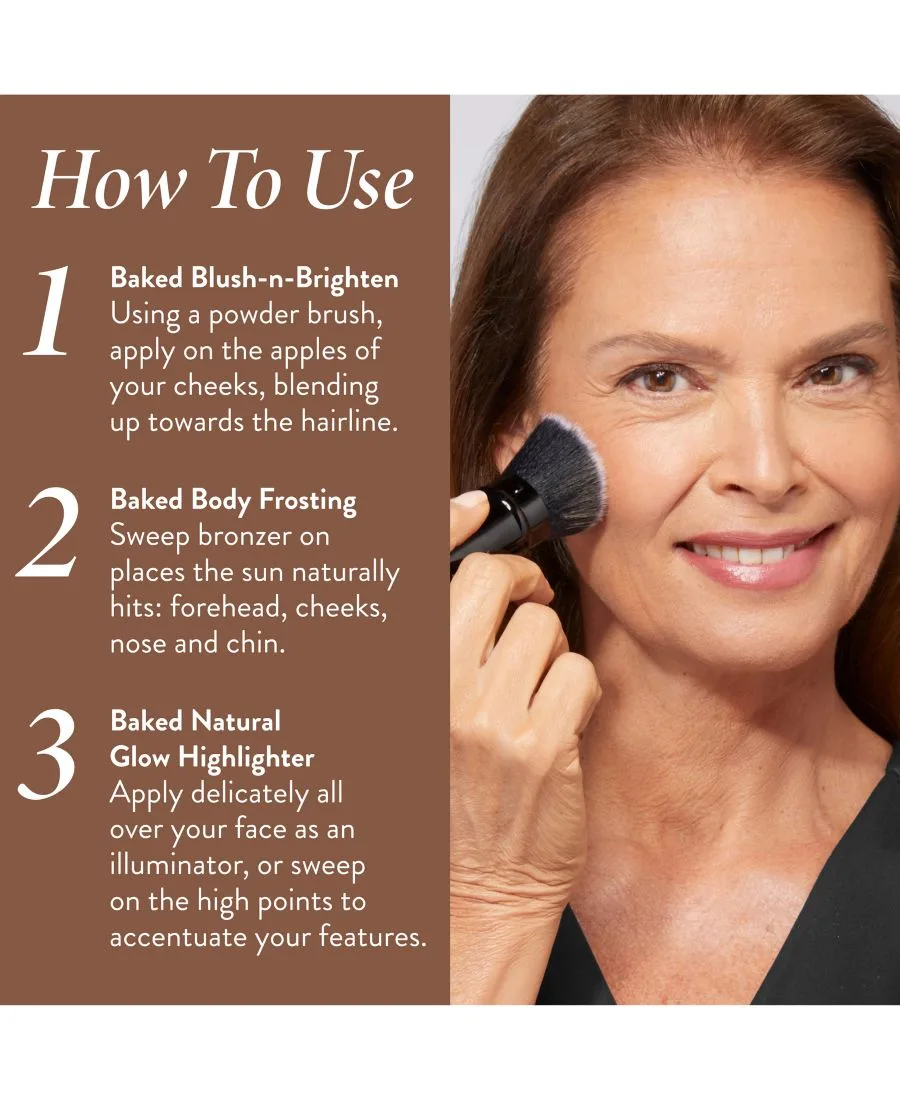 Laura Geller Beauty Набор из трех запеченных кремов для лица Geller's Greatest Lift-N-Glow — фото 3