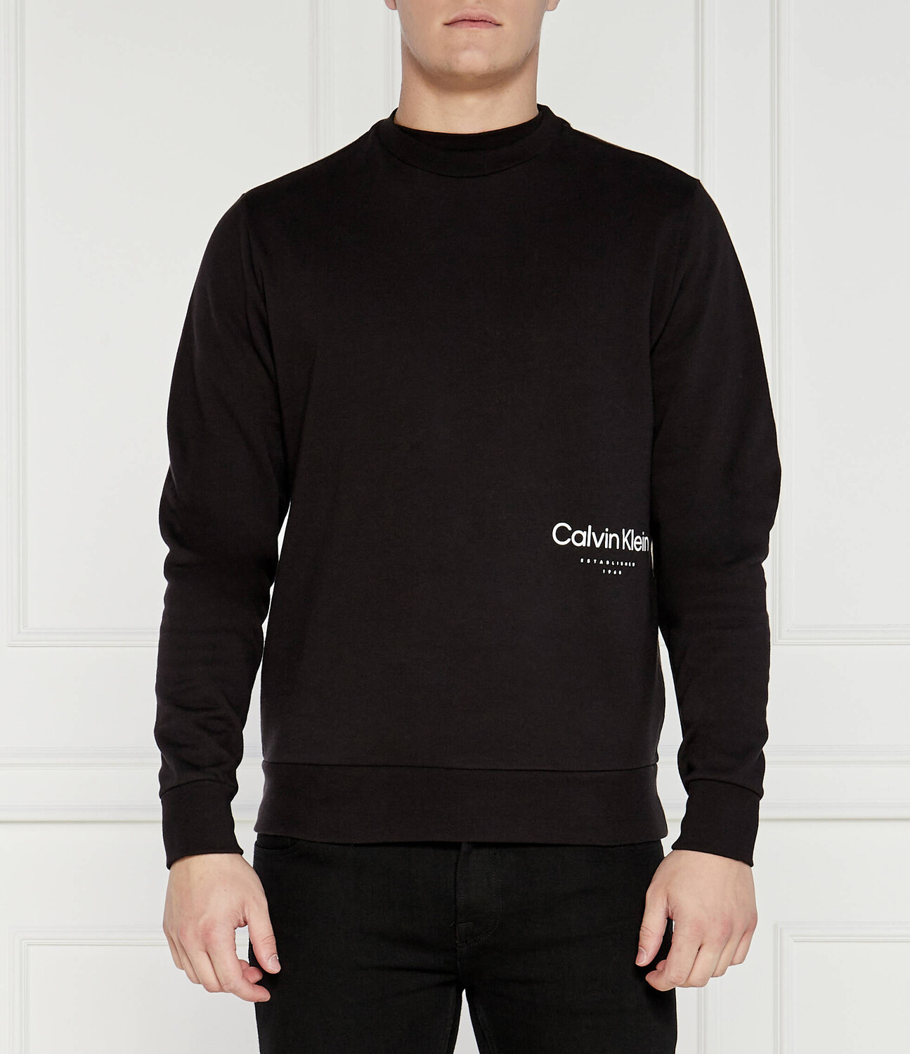 

Толстовка Calvin Klein Regular Fit, черный