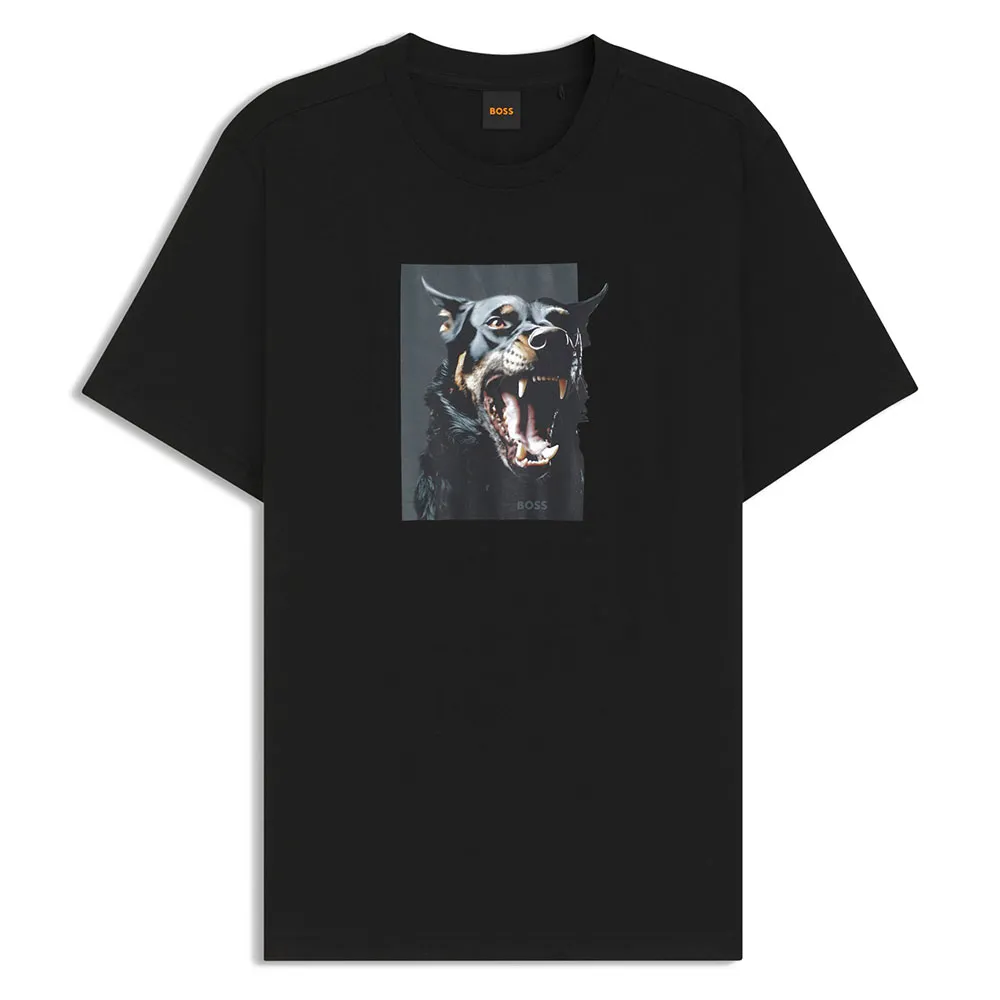 

Футболка BOSS Dobermann 10277382, черный