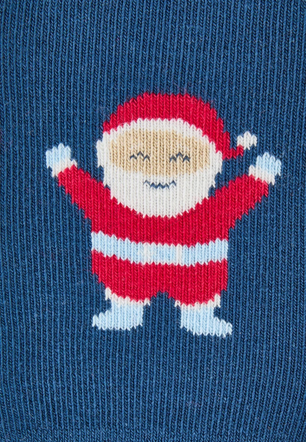 Fliesen flitzer air santa mit durchbrochener anti-rutsch-sohle - носки Sterntaler, Blau — фото 3
