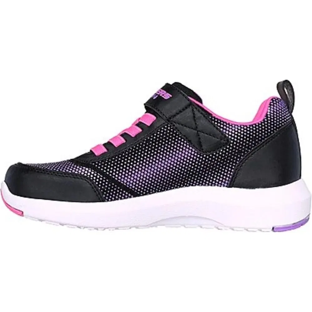 Детские кроссовки для девочек Skechers Dynamic Tread - Journey Time, Black — фото 4