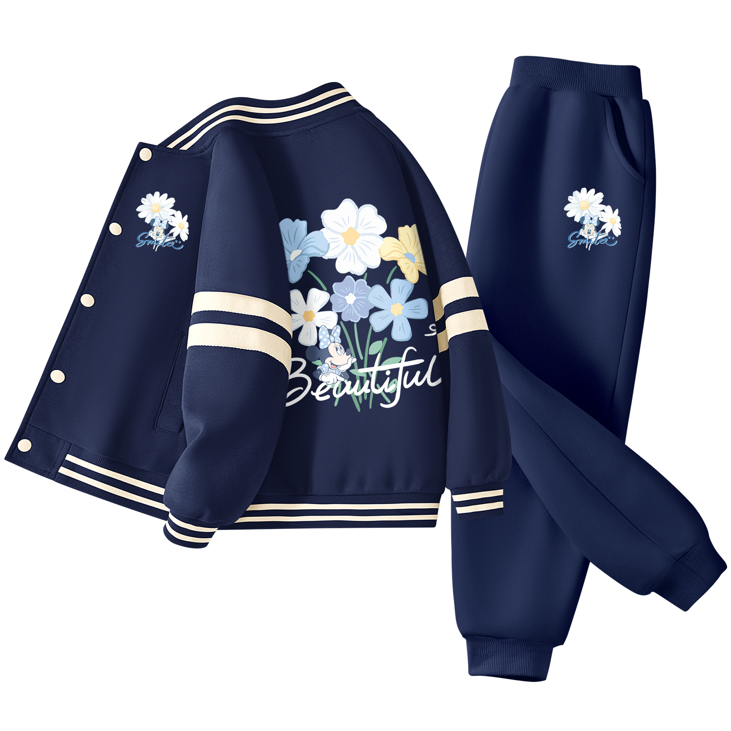 

Детская повседневная спортивная одежда Disney, синий