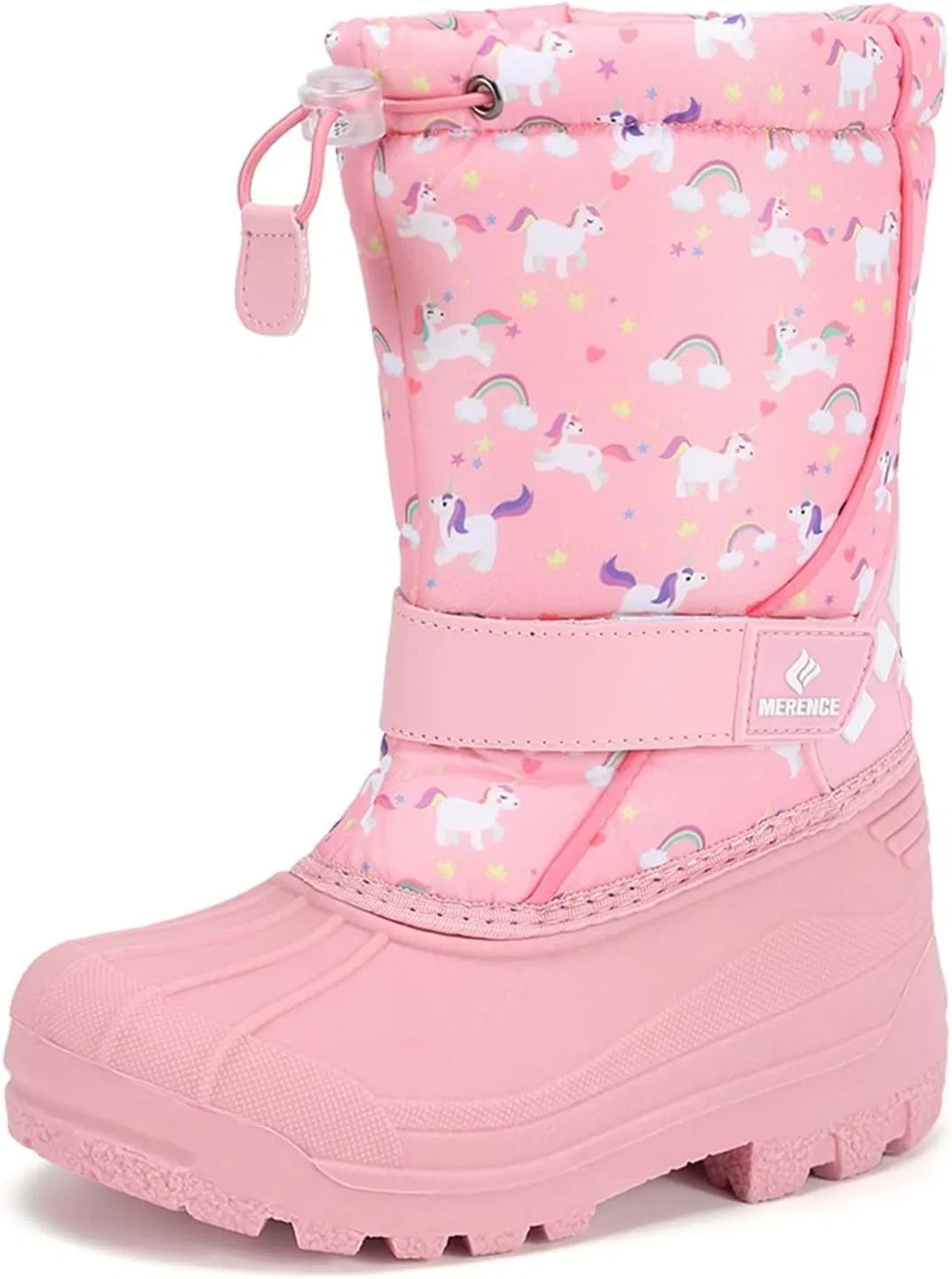 Детские зимние сапоги для девочек с мехом CIOR, Du Pink
