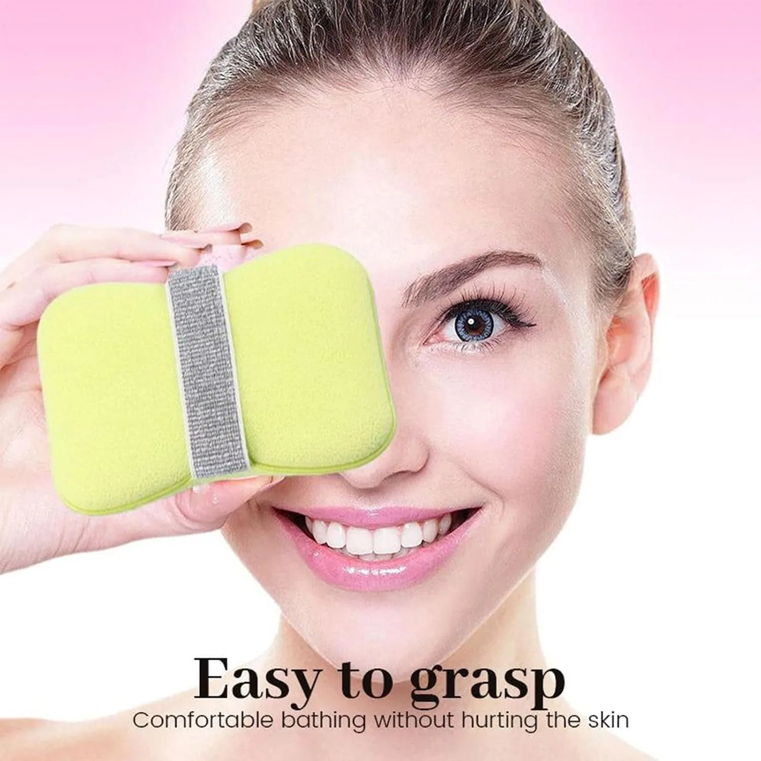 Мочалка для душа, Soap Saver Pouch, 12x8,5x2 см, Green Generisch — фото 3