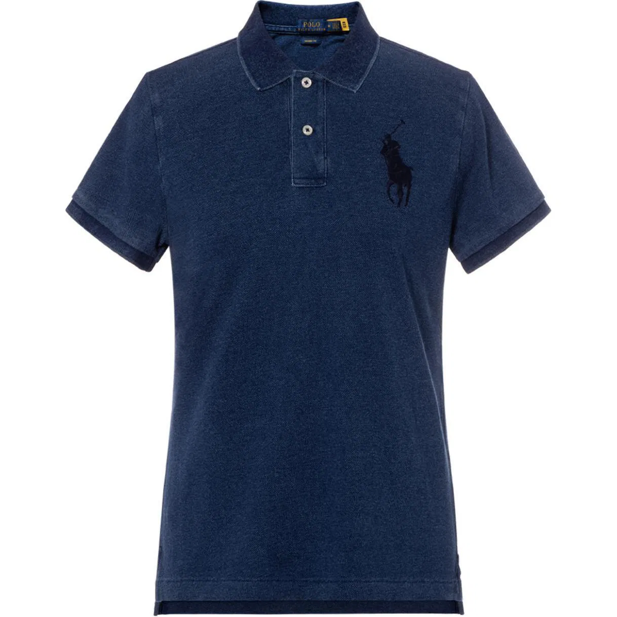 Женское поло с длинным рукавом Dark Indigo Polo Ralph Lauren