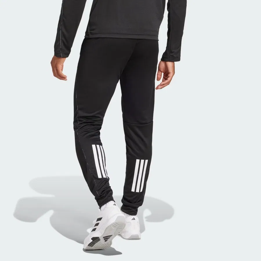 Спортивные брюки с принтом камуфляж adidas, Черный — фото 2