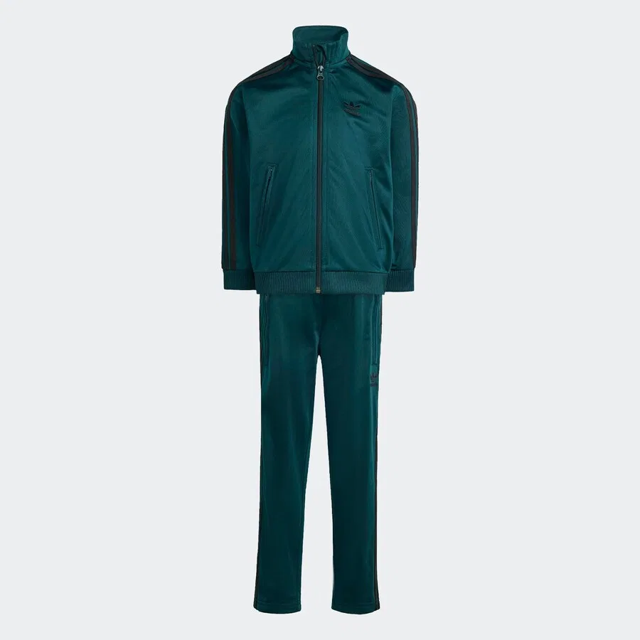 Спортивный костюм ADIDAS ORIGINALS изумрудного цвета — фото 2
