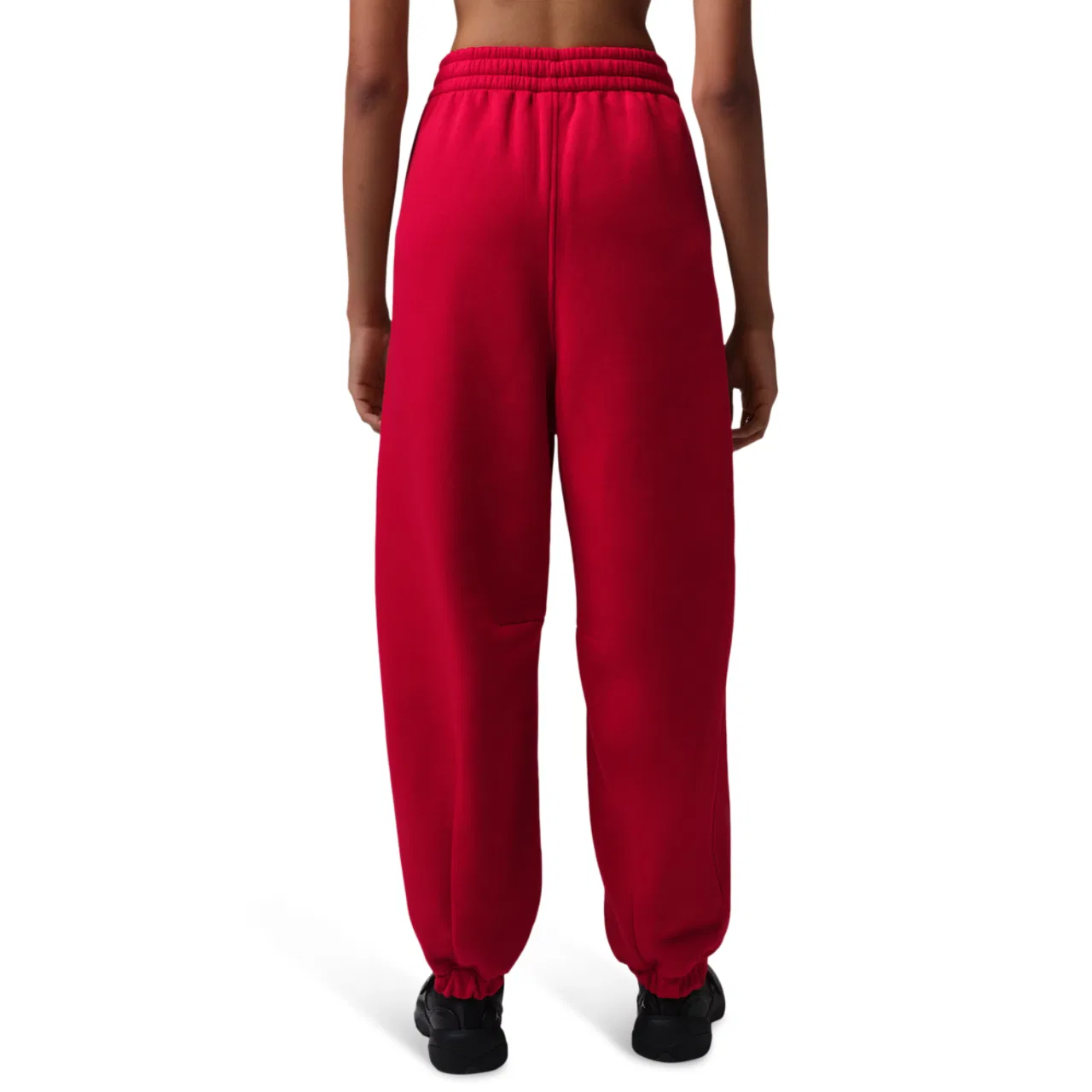 Женские спортивные штаны из футера с утяжкой Jordan Brooklyn Fleece Jogger Pant BB, Gym Red — фото 2