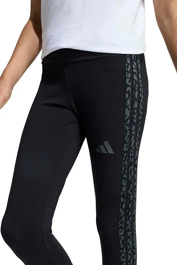 Детские леггинсы для девочек скинни Adidas, Negru — фото 4