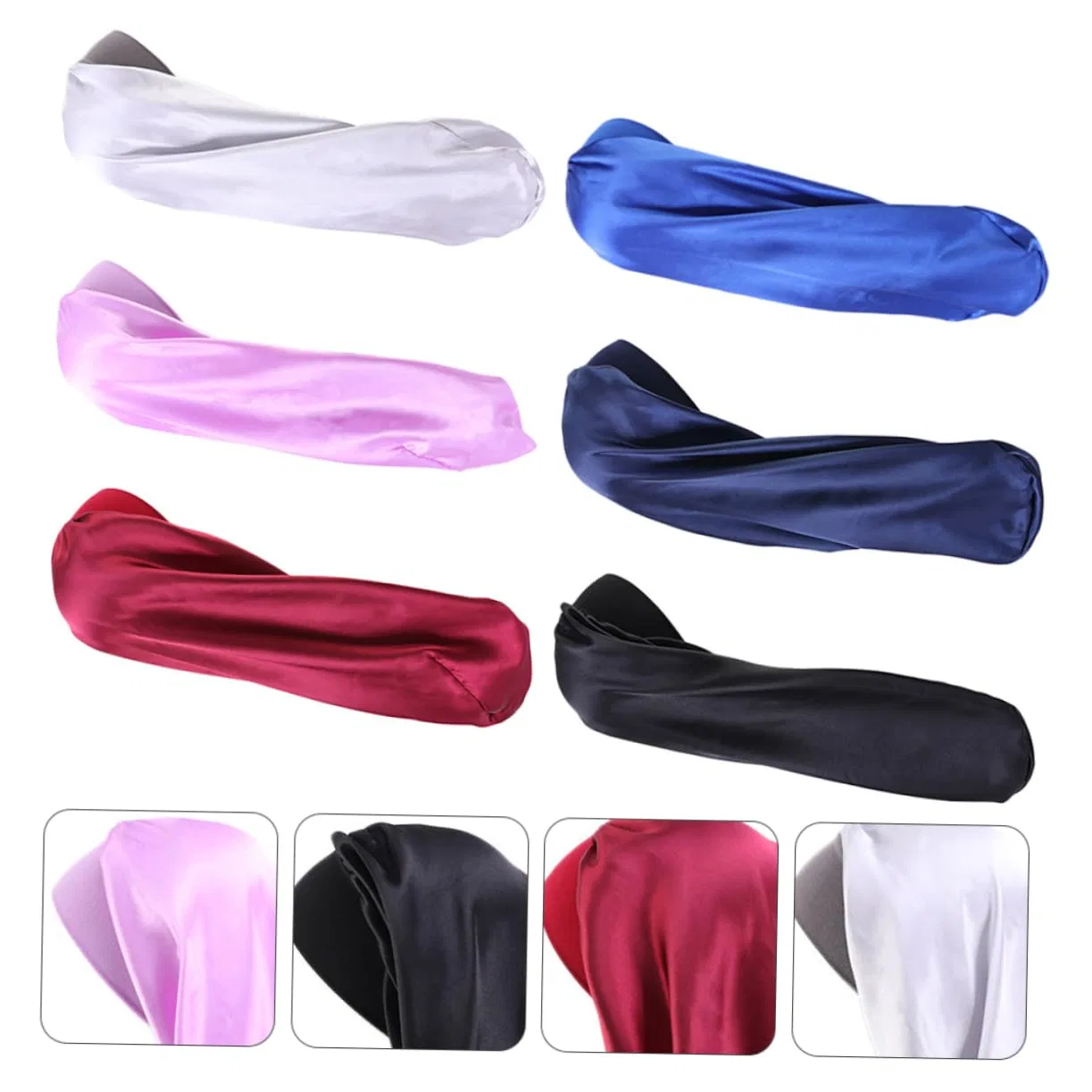 Шапочка для душа Satin, Angoily, 12 шт, 66x30 см, мультиколор — фото 2