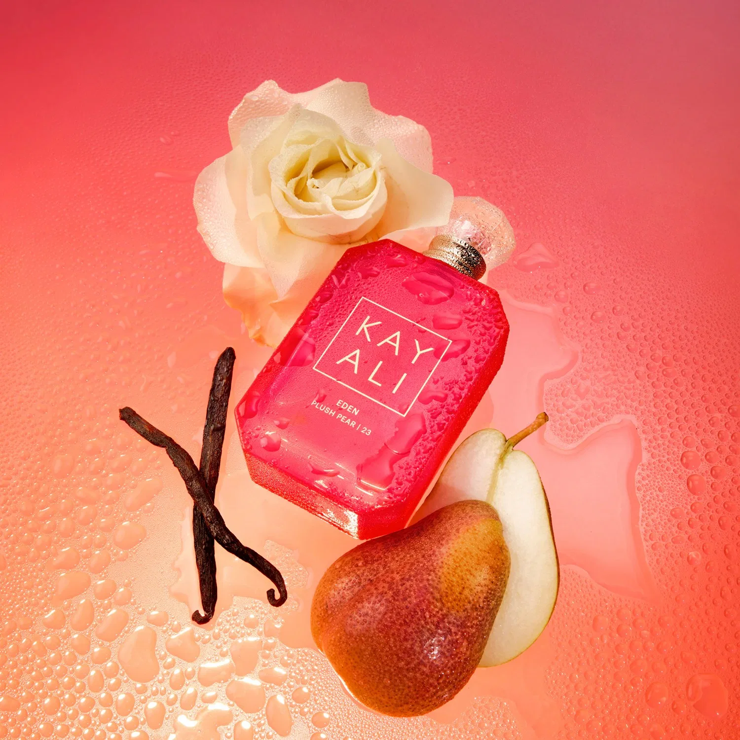 Парфюмерная вода 10 мл с ароматом груши и гардении KAYALI, Eden Plush Pear — фото 3