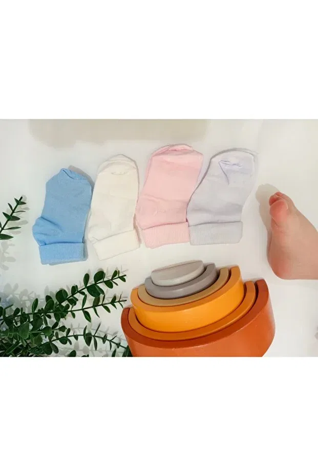 Детские носки хлопковые набор 4 пары Bebek Meselesi, Multicolor