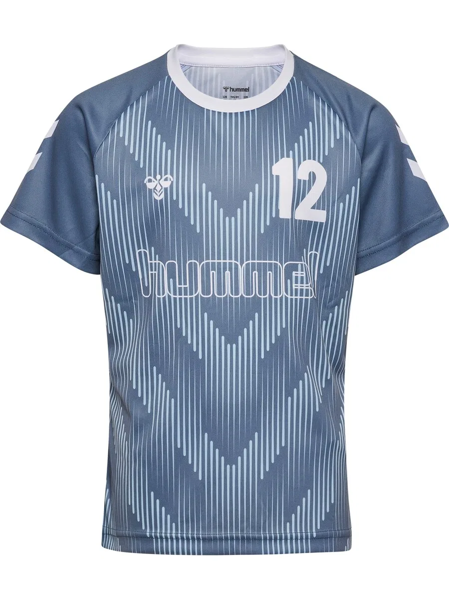 Спортивная футболка Hummel Performance Shirt, цвет сапфировый, светло-голубой