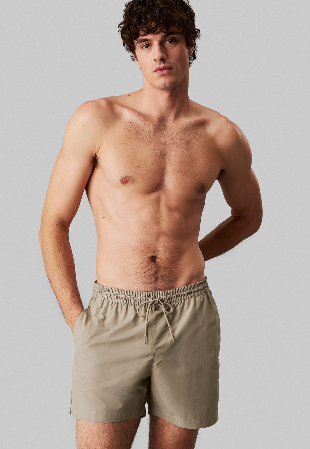 

Пляжные шорты Calvin Klein Swimwear, темно-серый