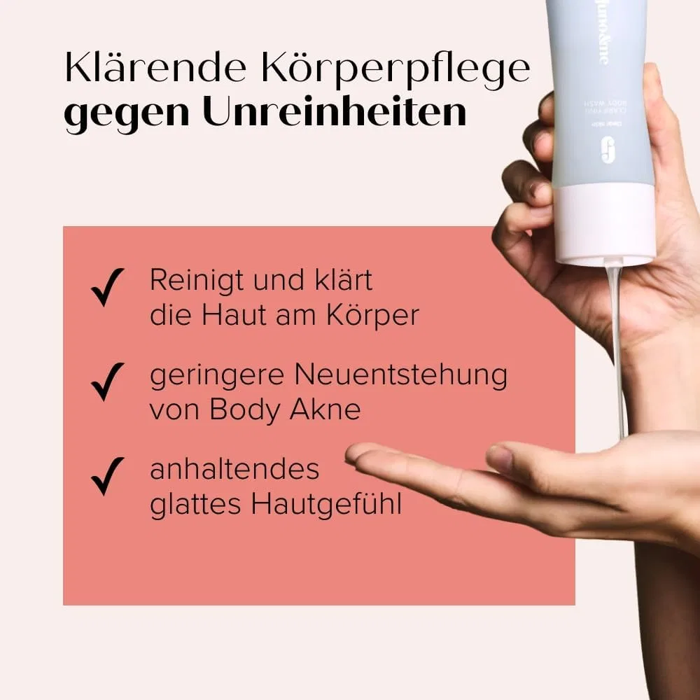 Очищающий гель для душа «Clarifying Body Wash» от juno&me, 200 мл Juno & Me — фото 2
