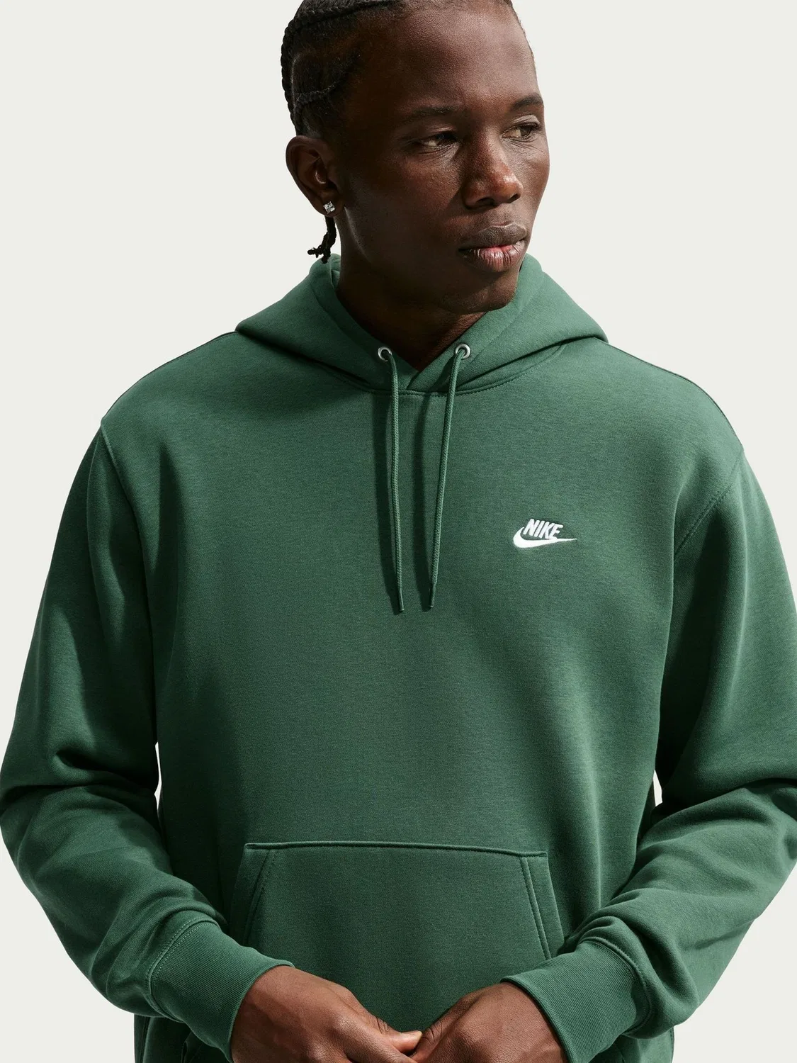 Толстовка с капюшоном Nike Fir Green Club