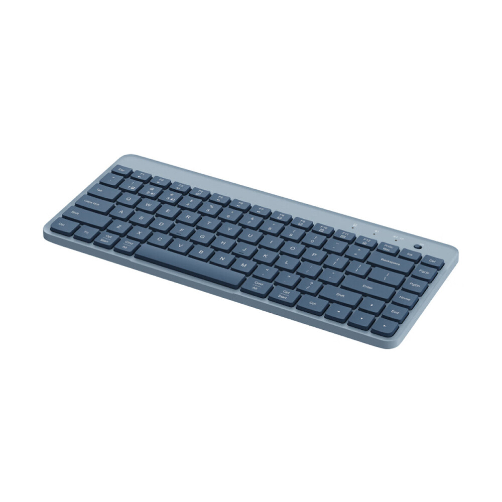 

Беспроводная клавиатура Xiaomi Mi Dual Mode Wireless Keyboard, синий, англисйкая раскладка