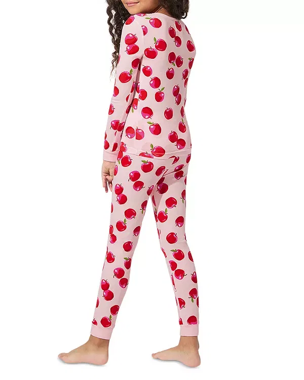 Детский комплект пижам для девочек с принтом An Apple A Day Bedhead Pajamas, An Apple A Day — фото 4