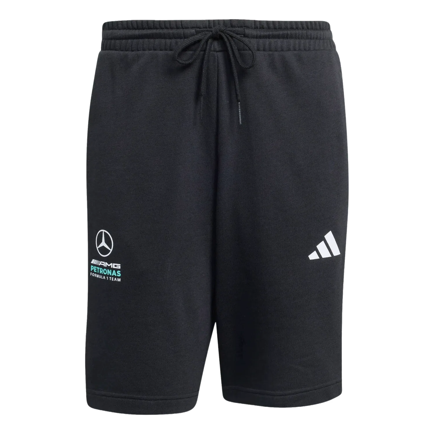Мужские шорты с принтом команды Формулы-1 Adidas, черный