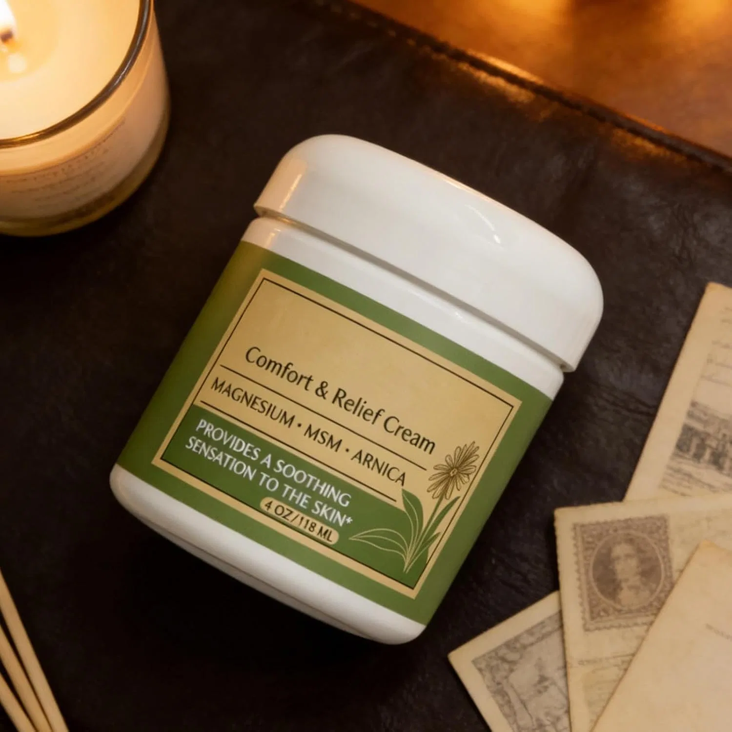 Нервный крем Natural Long-Term Care Soothing Smoothing Ointment, 113 г Generisch — фото 3