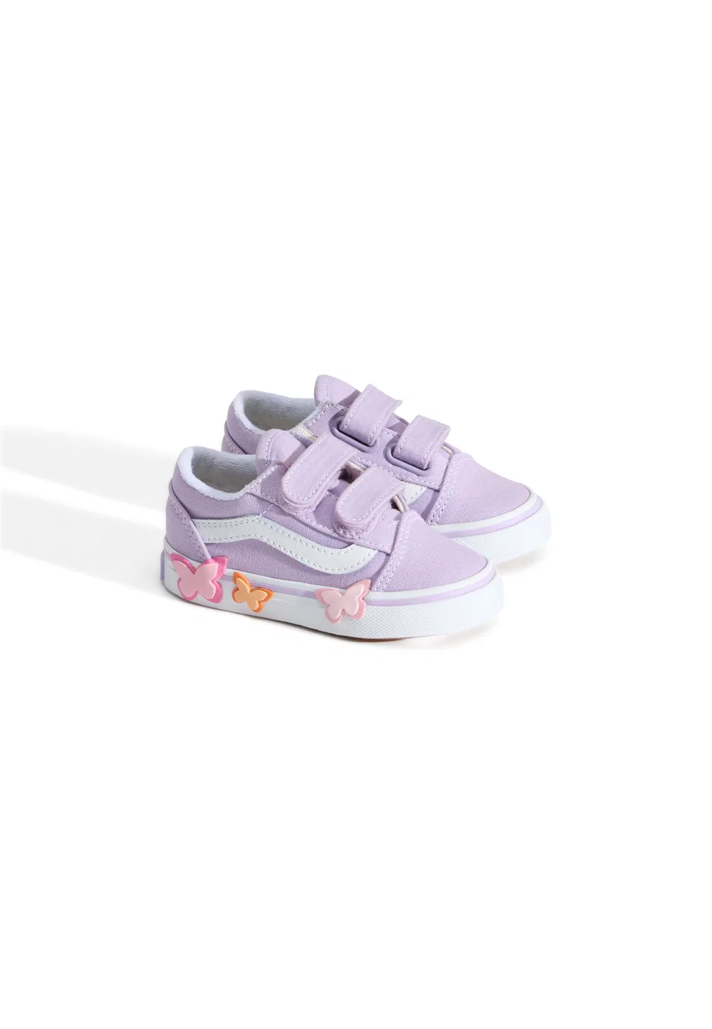 Кроссовки Vans First Step фиолетового цвета — фото 2