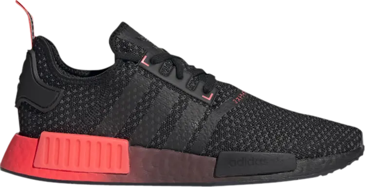 

Кроссовки Adidas NMD_R1 Knit 'Black Signal Pink', черный