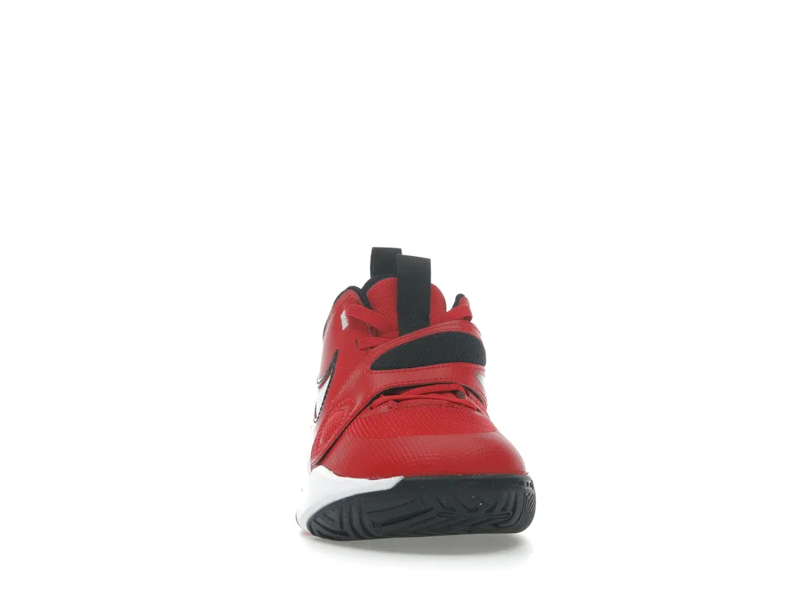 Детские кроссовки для мальчиков Nike Team Hustle D 11 Nike, University Red/White/Black — фото 2