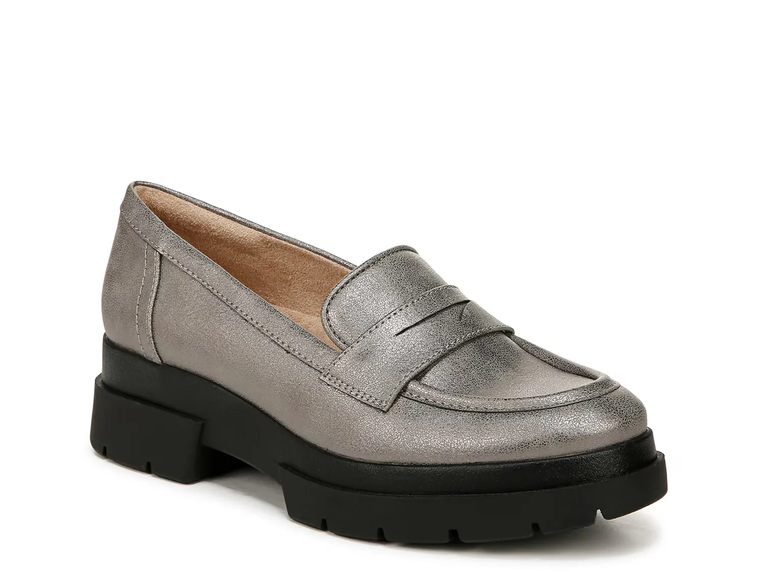 

Лоферы Ophelia Platform Loafer Soul Naturalizer, цвет pewter