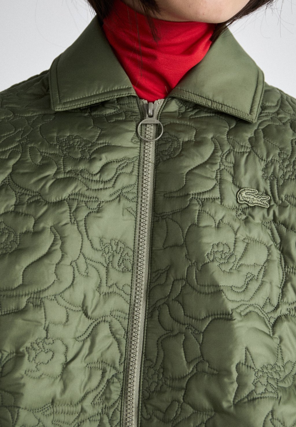 

Легкая куртка Lacoste, хаки