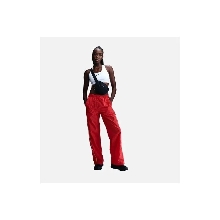 Женские спортивные штаны Nike Windrunner Woven Hr Oh Pant, Красный