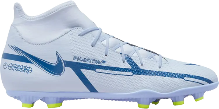 

Бутсы Nike Phantom GT2 Club DF MG 'Grey Dark Marina Blue', серый