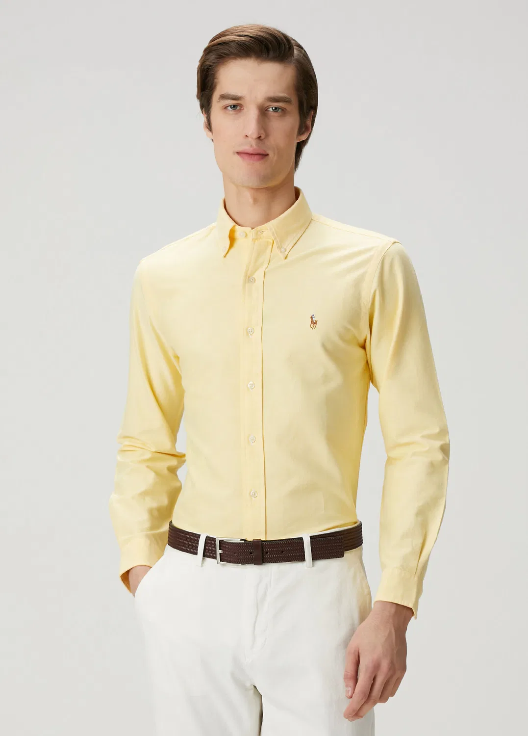 Рубашка Polo Ralph Lauren, Sarı