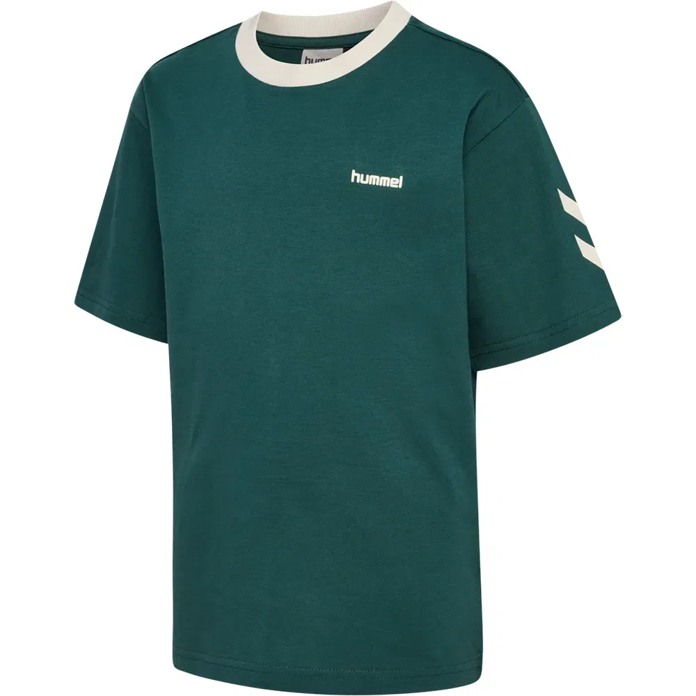 Футболка с коротким рукавом Loose Chevron Hummel, зеленый