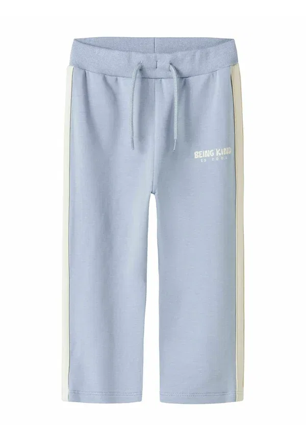 Брюки из хлопка Tracksuit bottoms Name It Fog, синий — фото 2