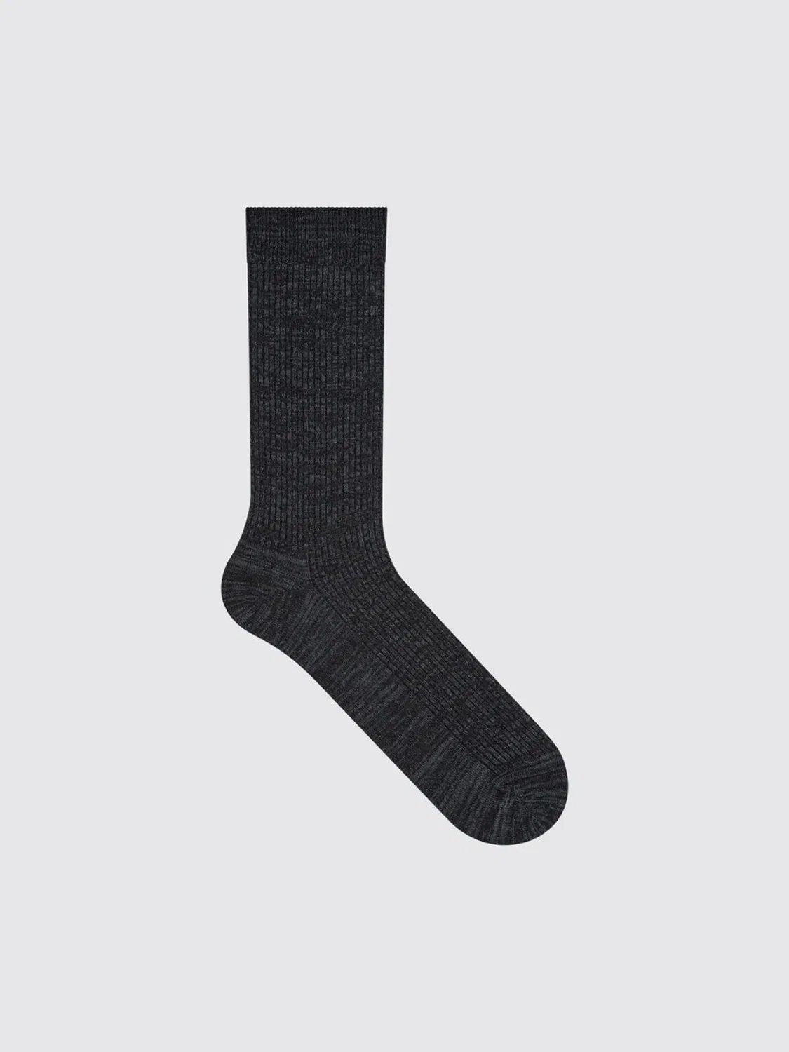 Носки однотонные Uniqlo, серо-синий