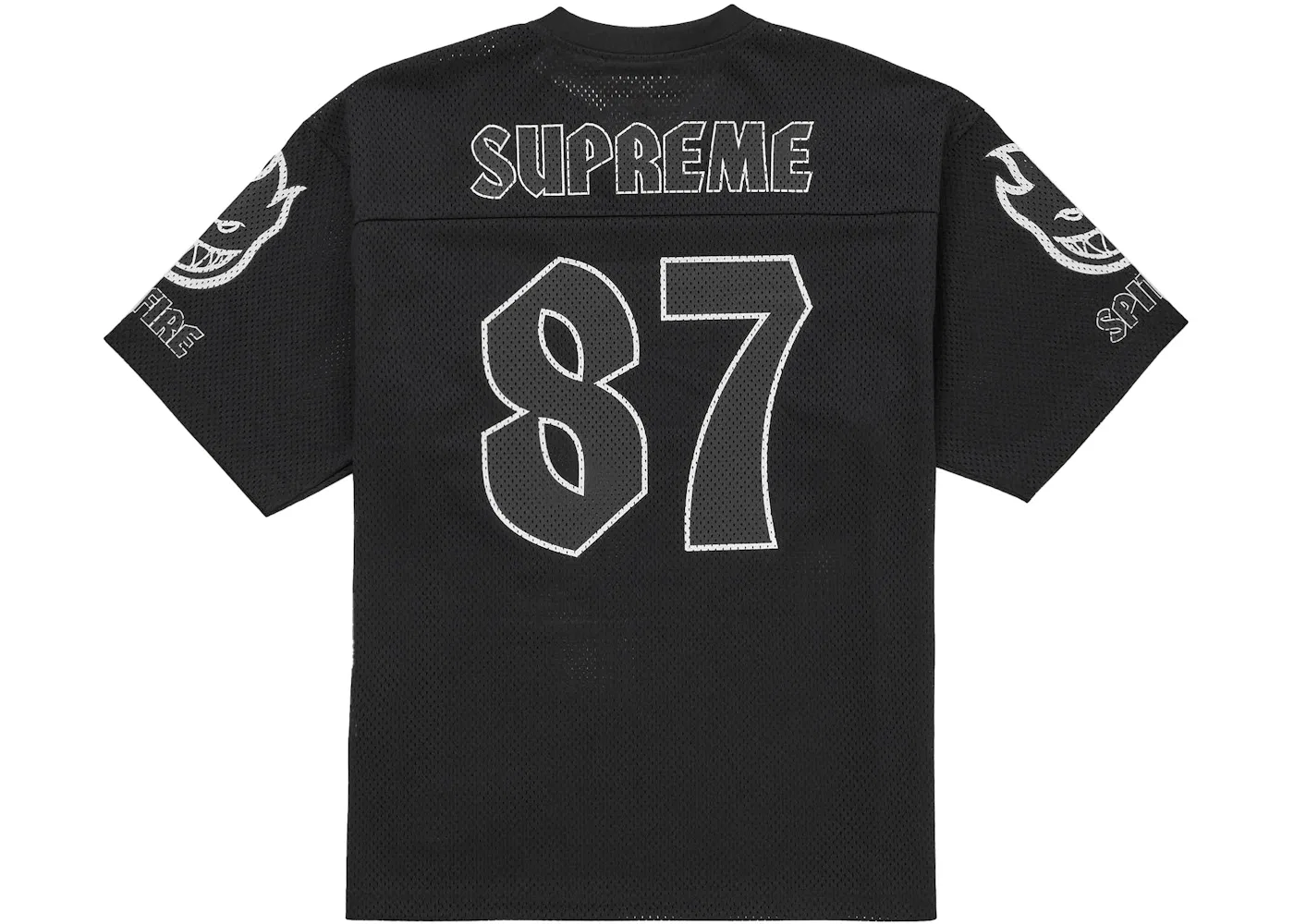 Мужская футбольная джерси Supreme Spitfire, Black — фото 2
