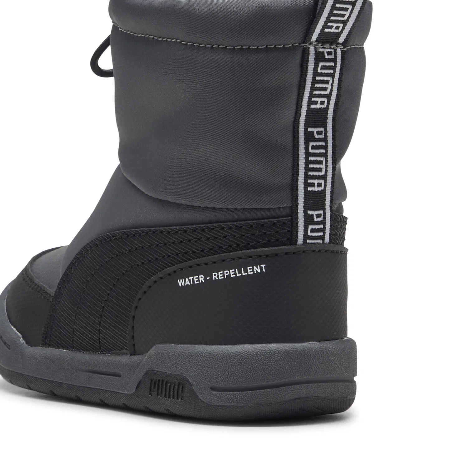 Детские ботинки-кроссовки Multiflex 2 Boot Puma, Grau/Schwarz/Weiss — фото 2