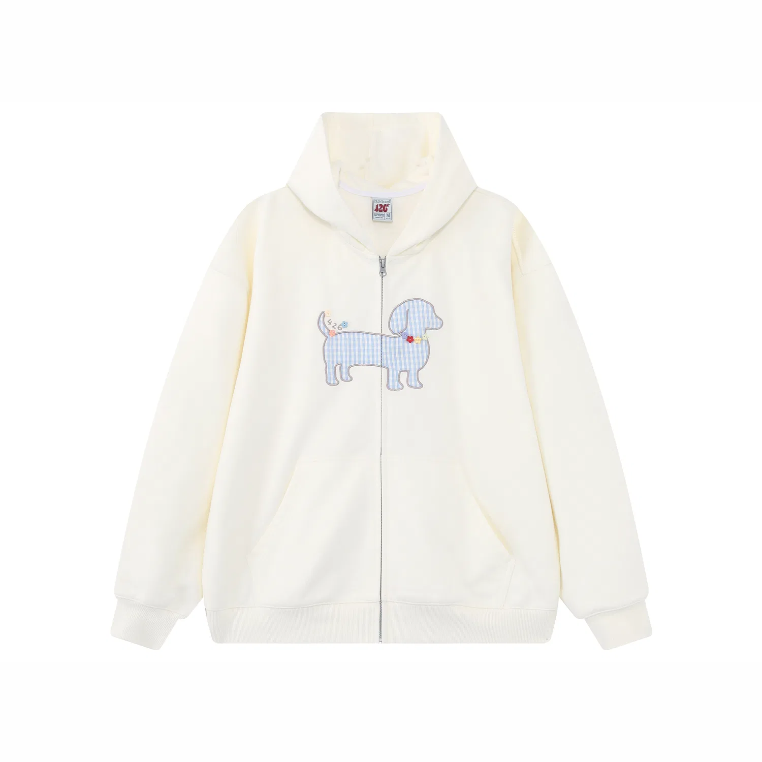 Детский худи с капюшоном F426, Cream Yellow