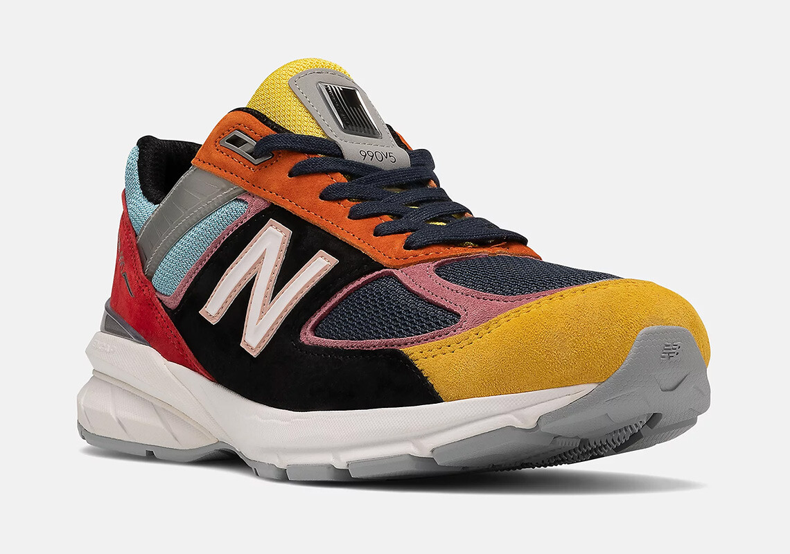 Кроссовки New Balance 990v5, мультиколор — фото 3