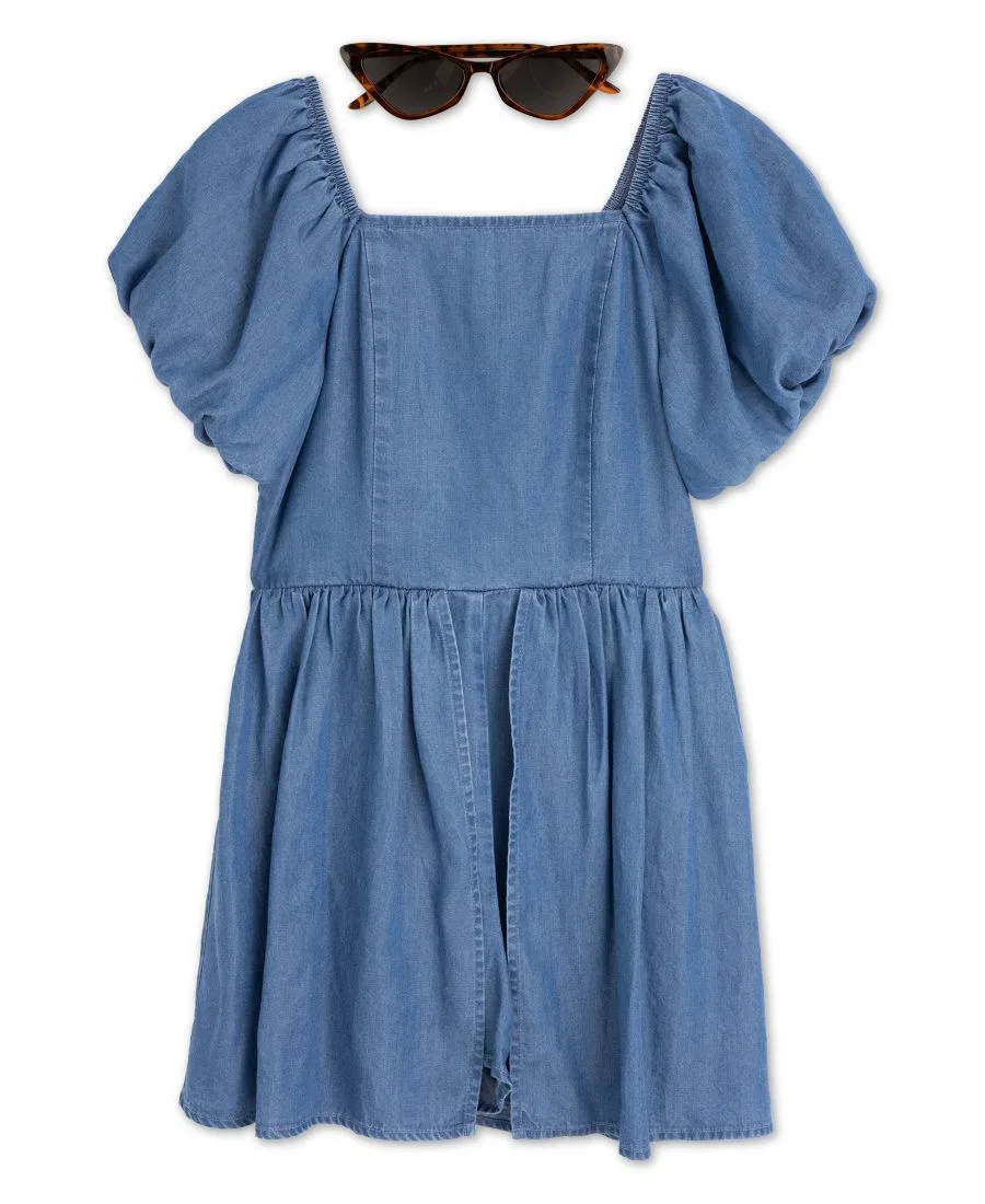 Комплект джинсового комбинезона с солнцезащитными очками Speechless, Denim Blue — фото 3