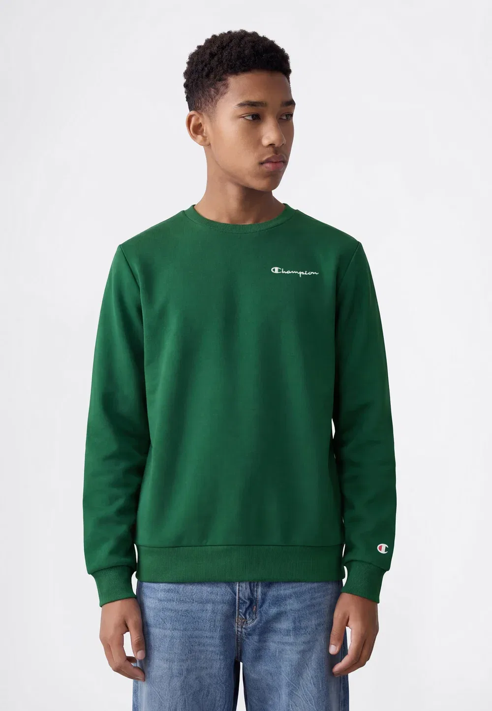 Свитшот с круглым вырезом Champion, Green
