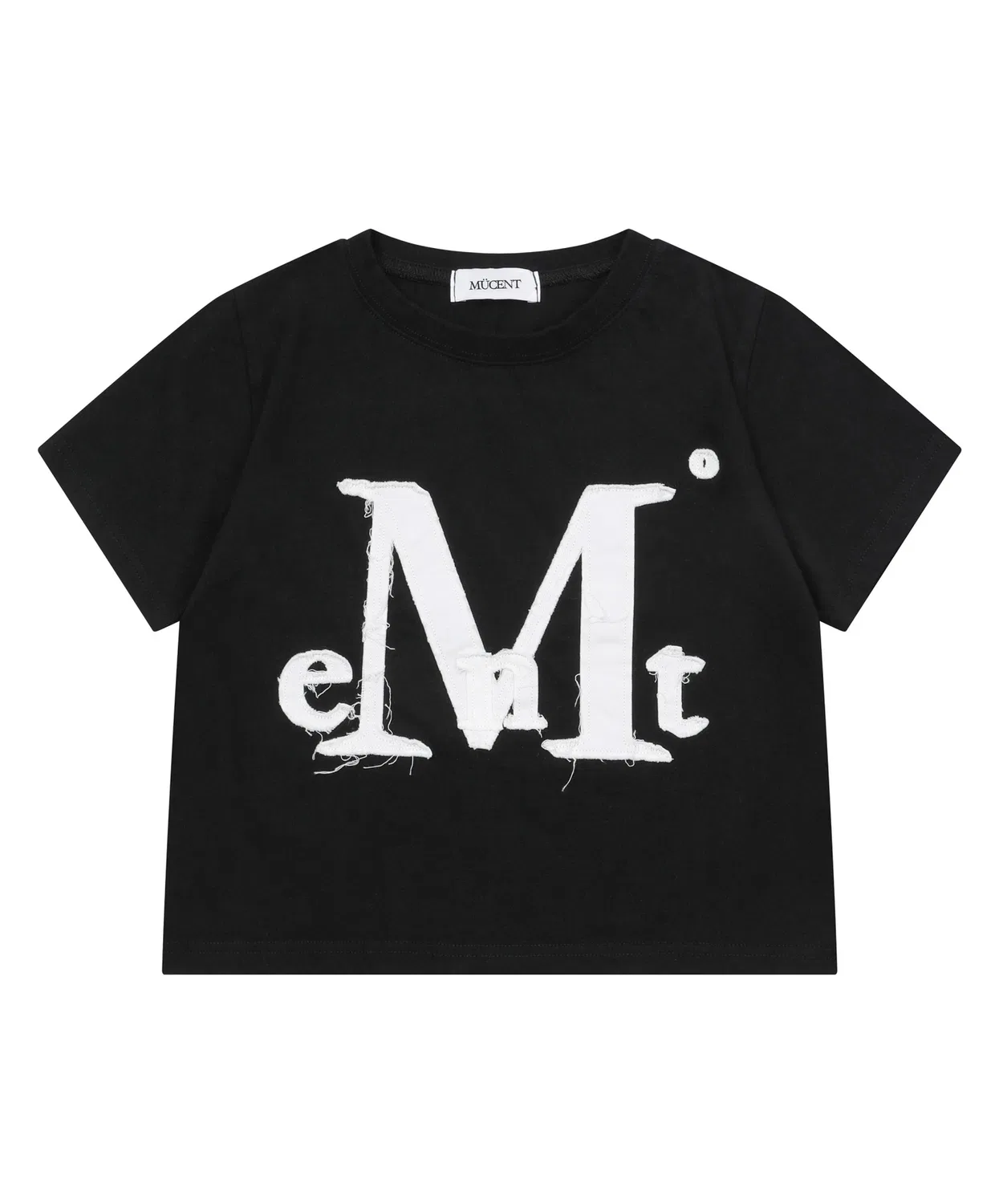 Детская футболка с логотипом Waddy Applique MUCENT, Black